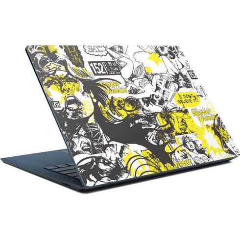 DC Comics Wonder Woman Vintage Comic Art Surface Laptop Skin