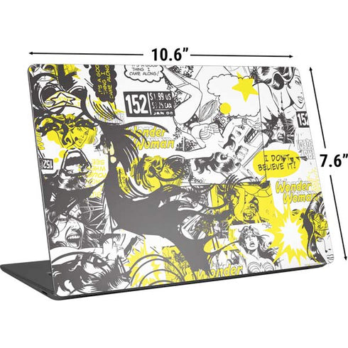 DC Comics Wonder Woman Vintage Comic Art Universal Laptop 13in (10.6 x 7.6in) Skin