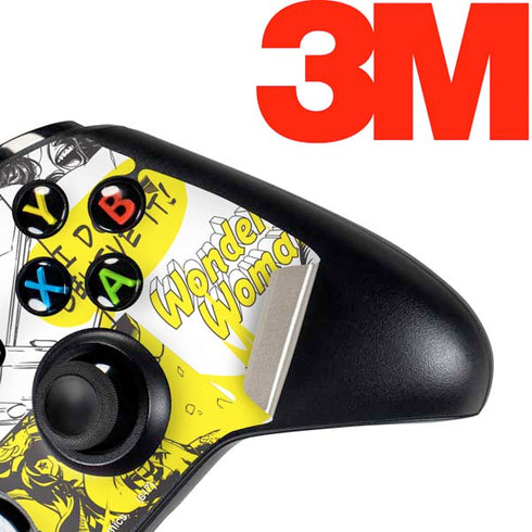 DC Comics Wonder Woman Vintage Comic Art Xbox One Controller Skin