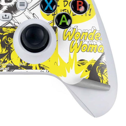 DC Comics Wonder Woman Vintage Comic Art Xbox Series S Controller Skin