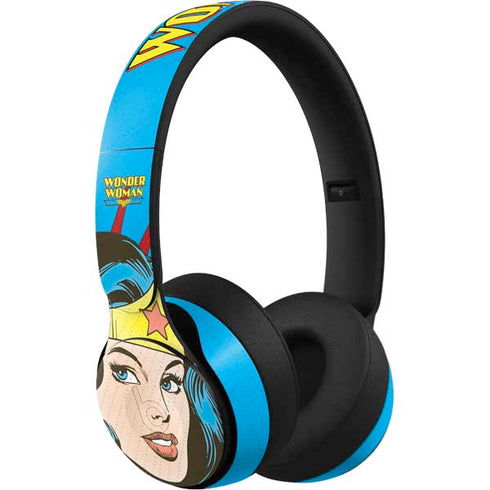 DC Comics Wonder Woman Vintage Profile Beats Solo Pro Skin