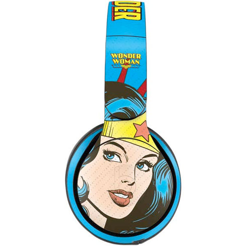 DC Comics Wonder Woman Vintage Profile Beats Solo Pro Skin