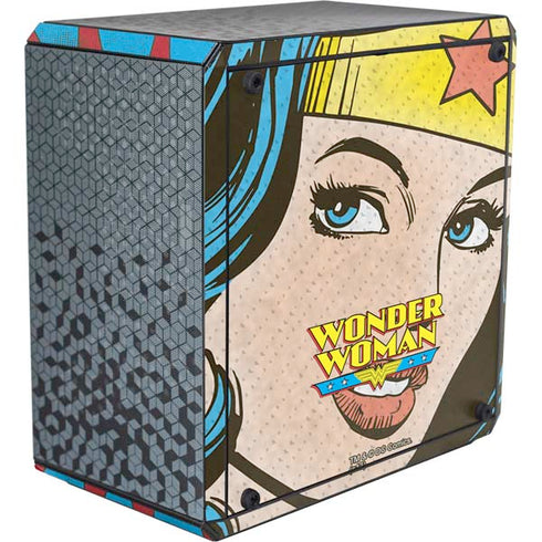 DC Comics Wonder Woman Vintage Profile Cooler Master MasterBox Q300L Mini Tower Skin