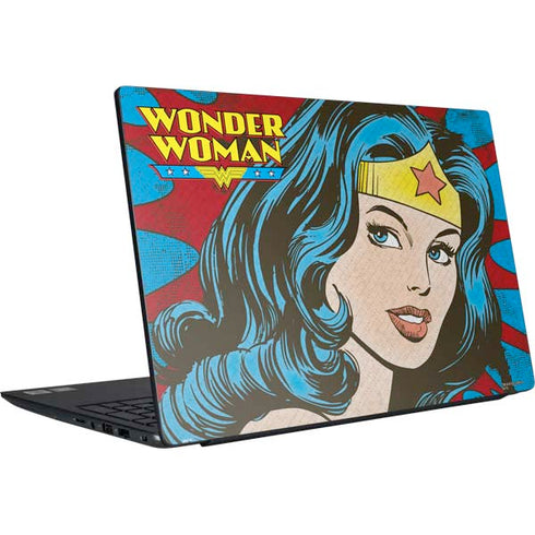 DC Comics Wonder Woman Vintage Profile Dell Vostro Skin