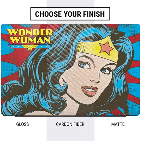 DC Comics Wonder Woman Vintage Profile Dell Vostro Skin