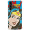 DC Comics Wonder Woman Vintage Profile Galaxy A54 5G Clear Case