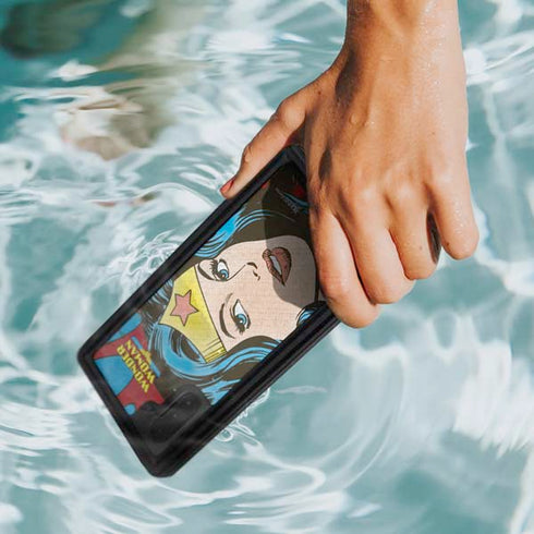 DC Comics Wonder Woman Vintage Profile Galaxy Note 10 Waterproof Case