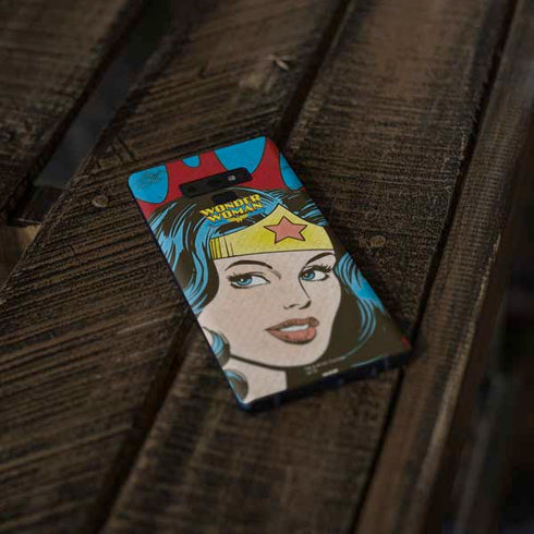 DC Comics Wonder Woman Vintage Profile Galaxy Note 9 Skin