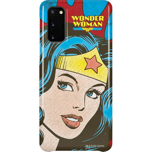 DC Comics Wonder Woman Vintage Profile Galaxy S20 Lite Case