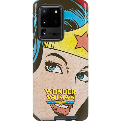 DC Comics Wonder Woman Vintage Profile Galaxy S20 Ultra 5G Pro Case