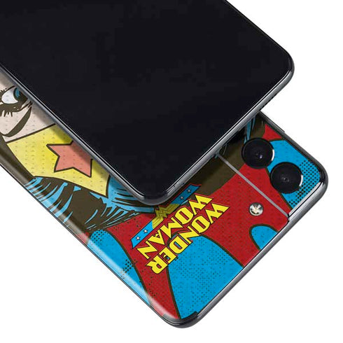 DC Comics Wonder Woman Vintage Profile Galaxy S21 5G Skin