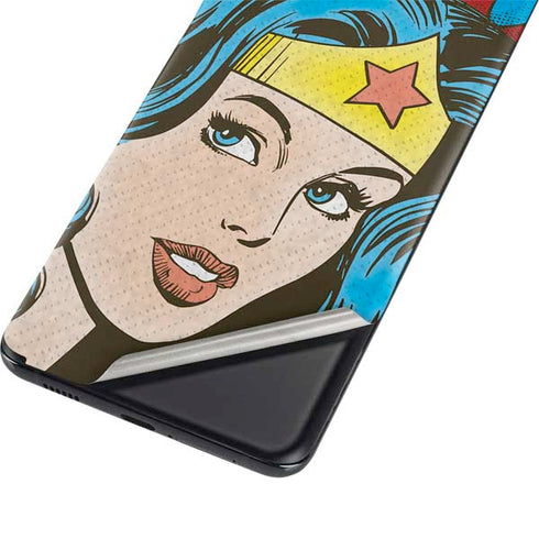 DC Comics Wonder Woman Vintage Profile Galaxy S21 5G Skin