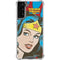 DC Comics Wonder Woman Vintage Profile Galaxy S22 Plus Clear Case