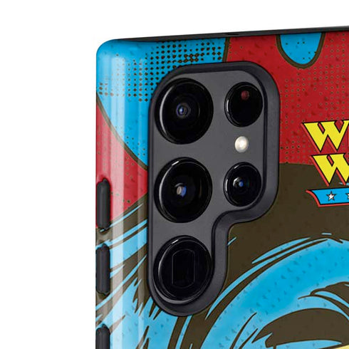 DC Comics Wonder Woman Vintage Profile Galaxy S22 Ultra Pro Case