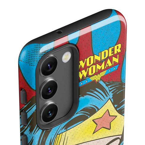 DC Comics Wonder Woman Vintage Profile Galaxy S23 Pro Case