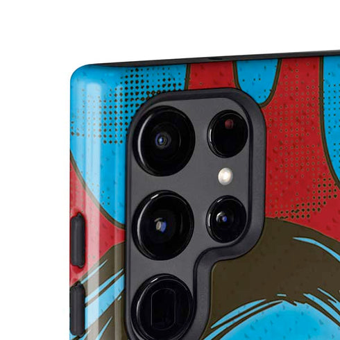 DC Comics Wonder Woman Vintage Profile Galaxy S24 Ultra Impact Case