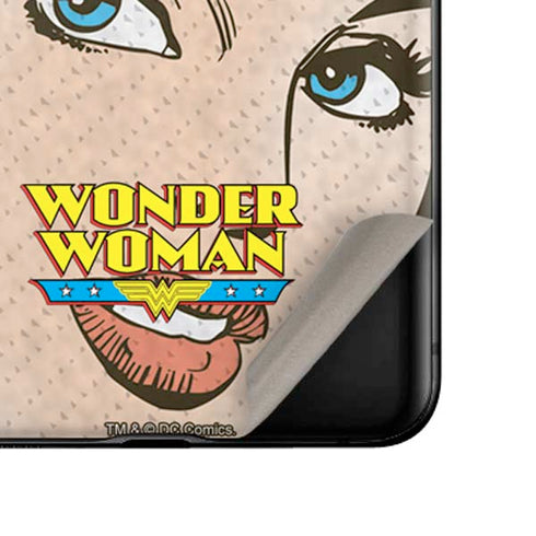 DC Comics Wonder Woman Vintage Profile Galaxy Z Flip Skin