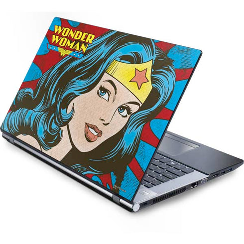 DC Comics Wonder Woman Vintage Profile Generic Laptop Skin