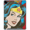 DC Comics Wonder Woman Vintage Profile iPad Pro 12.9in (2020) Clear Case