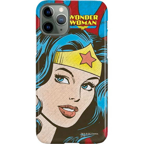 DC Comics Wonder Woman Vintage Profile iPhone 11 Pro Lite Case