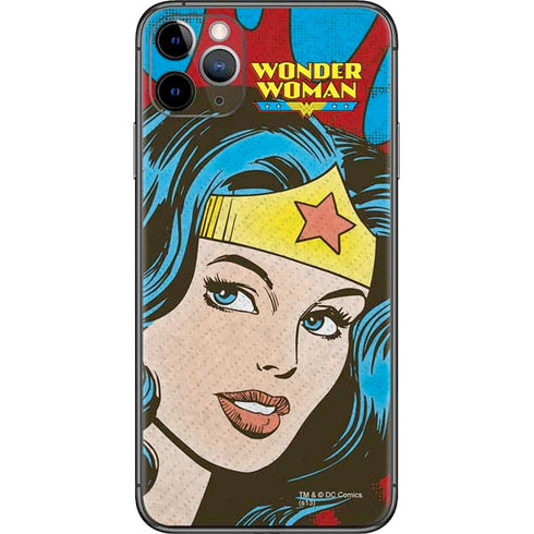 DC Comics Wonder Woman Vintage Profile iPhone 11 Pro Max Skin
