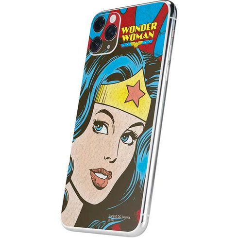 DC Comics Wonder Woman Vintage Profile iPhone 11 Pro Max Skin