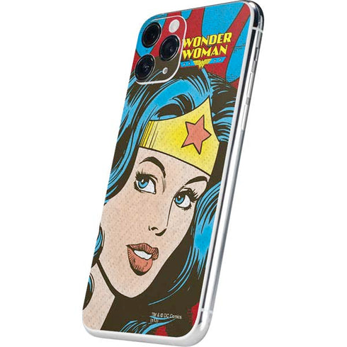 DC Comics Wonder Woman Vintage Profile iPhone 11 Pro Skin