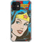 DC Comics Wonder Woman Vintage Profile iPhone 12 Clear Case