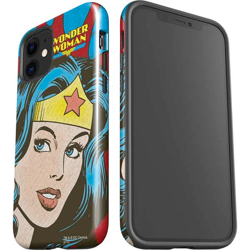 DC Comics Wonder Woman Vintage Profile iPhone 12 Impact Case