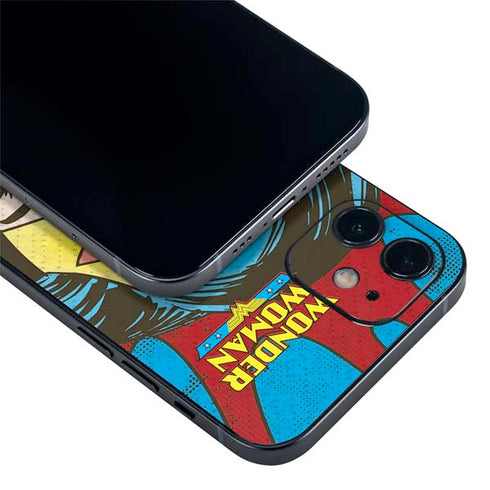DC Comics Wonder Woman Vintage Profile iPhone 12 Mini Skin