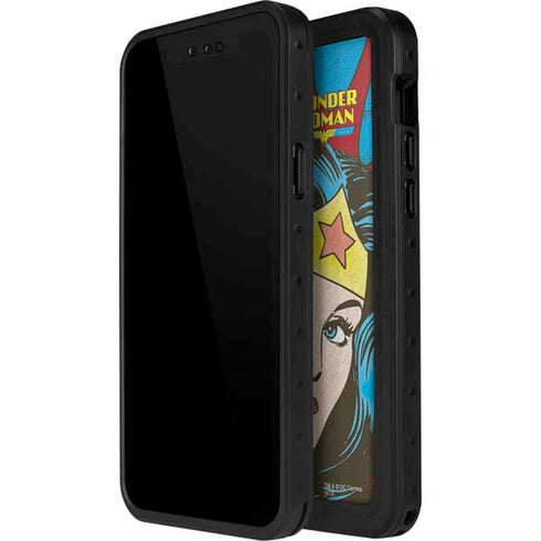 DC Comics Wonder Woman Vintage Profile iPhone 12 Pro Waterproof Case