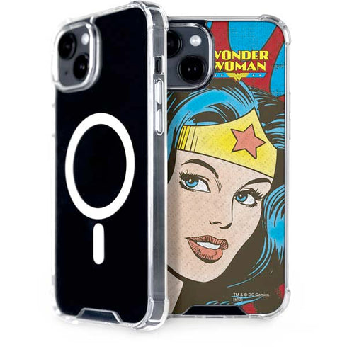 DC Comics Wonder Woman Vintage Profile iPhone 13 MagSafe Case