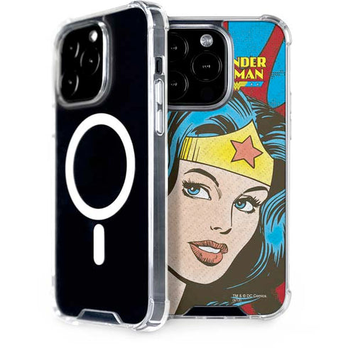 DC Comics Wonder Woman Vintage Profile iPhone 13 Pro MagSafe Case