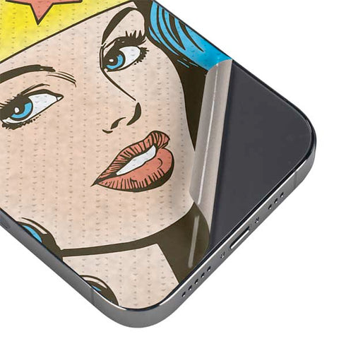 DC Comics Wonder Woman Vintage Profile iPhone 14 Pro Max Skin