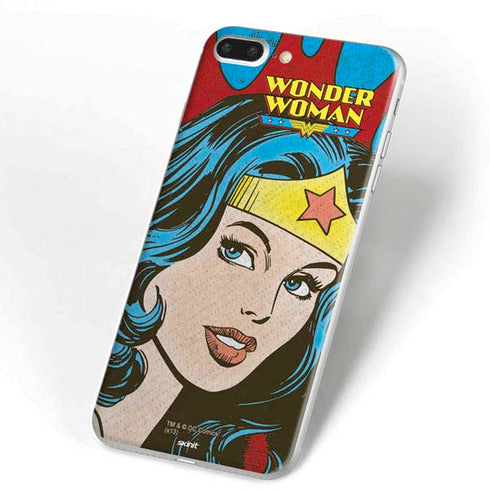 DC Comics Wonder Woman Vintage Profile iPhone 7 Plus Skin