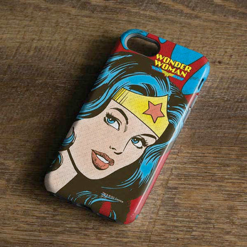 DC Comics Wonder Woman Vintage Profile iPhone 8 Pro Case