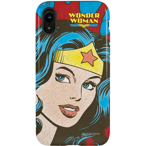 DC Comics Wonder Woman Vintage Profile iPhone XR Pro Case
