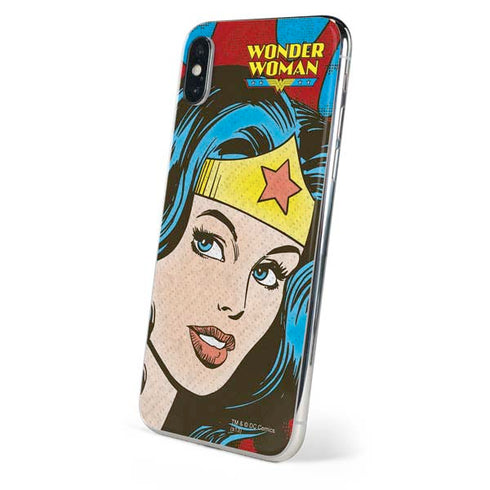 DC Comics Wonder Woman Vintage Profile iPhone XS Max Skin