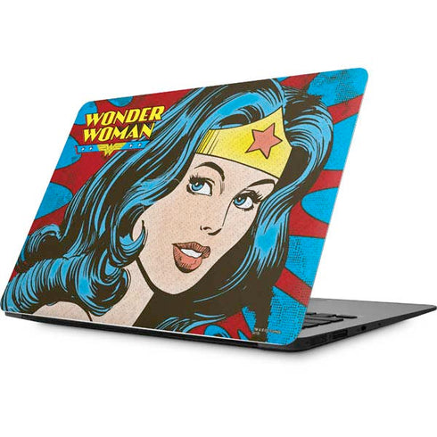 DC Comics Wonder Woman Vintage Profile Apple MacBook Skin