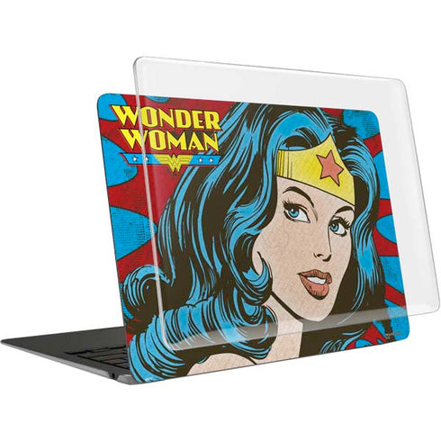 DC Comics Wonder Woman Vintage Profile MacBook Air 15in (2023-2025) Case plus Skin