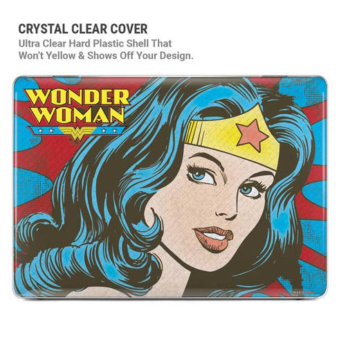 DC Comics Wonder Woman Vintage Profile MacBook Air 15in (2023-2025) Case plus Skin
