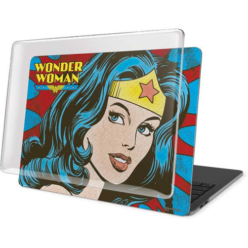 DC Comics Wonder Woman Vintage Profile MacBook Pro 13in (2020) Case plus Skin