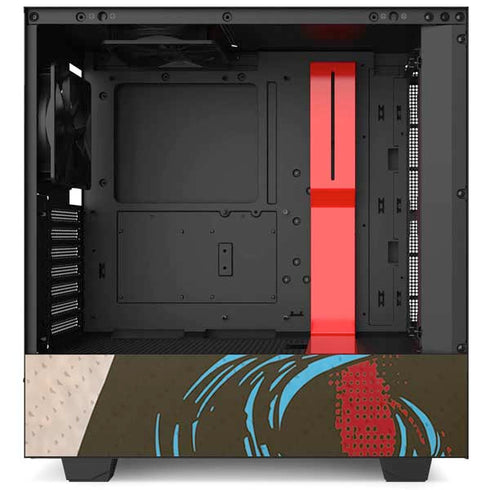 DC Comics Wonder Woman Vintage Profile NZXT H510 Compact ATX Mid-Tower Case Skin