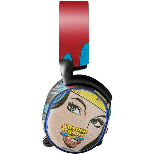 DC Comics Wonder Woman Vintage Profile SteelSeries Arctis 3 Skin