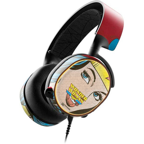 DC Comics Wonder Woman Vintage Profile SteelSeries Arctis 5 Skin