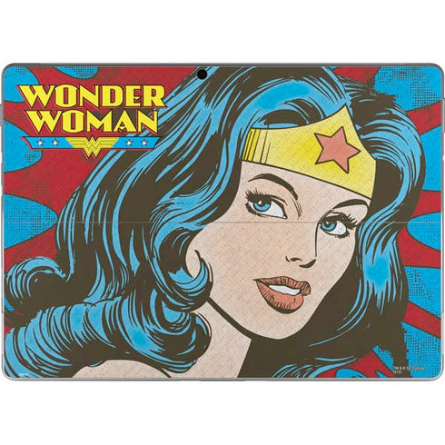 DC Comics Wonder Woman Vintage Profile Surface Pro 8 Skin