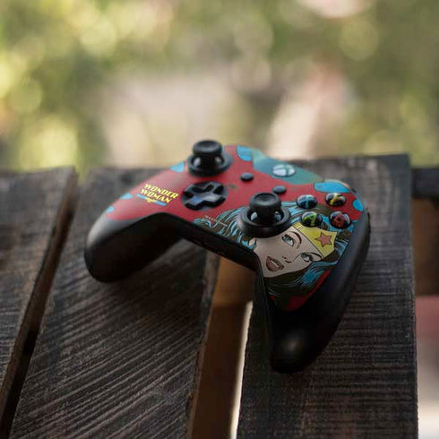 DC Comics Wonder Woman Vintage Profile Xbox One Controller Skin