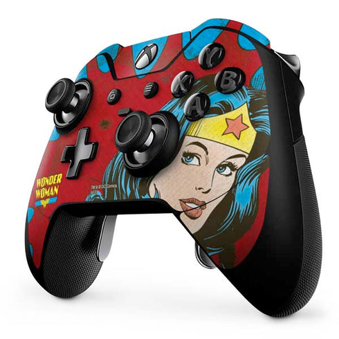 DC Comics Wonder Woman Vintage Profile Xbox One Elite Controller Skin