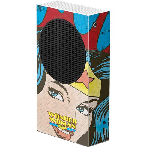 DC Comics Wonder Woman Vintage Profile Xbox Series S Console Skin