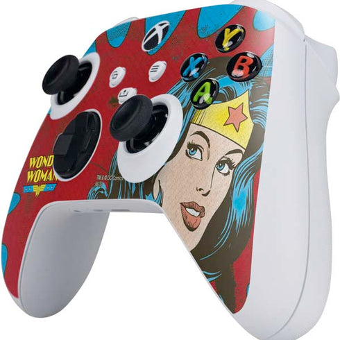 DC Comics Wonder Woman Vintage Profile Xbox Series S Controller Skin
